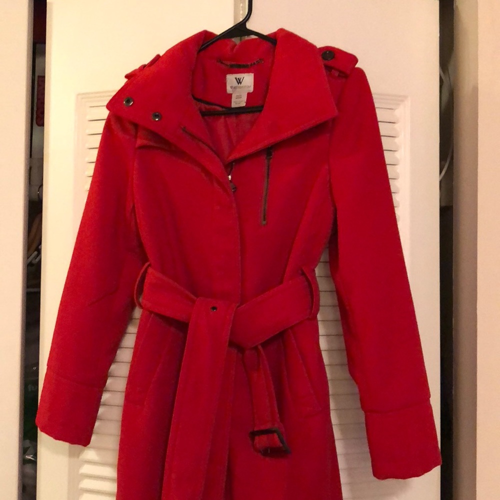 Red Trench Coat